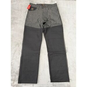 Filson x Wrangler Adventure Jeans Mens 32x32 Black Indigo Denim Relaxed New NWT